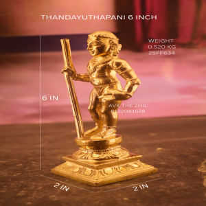 THANDAYUTHAPANI 6 INCH