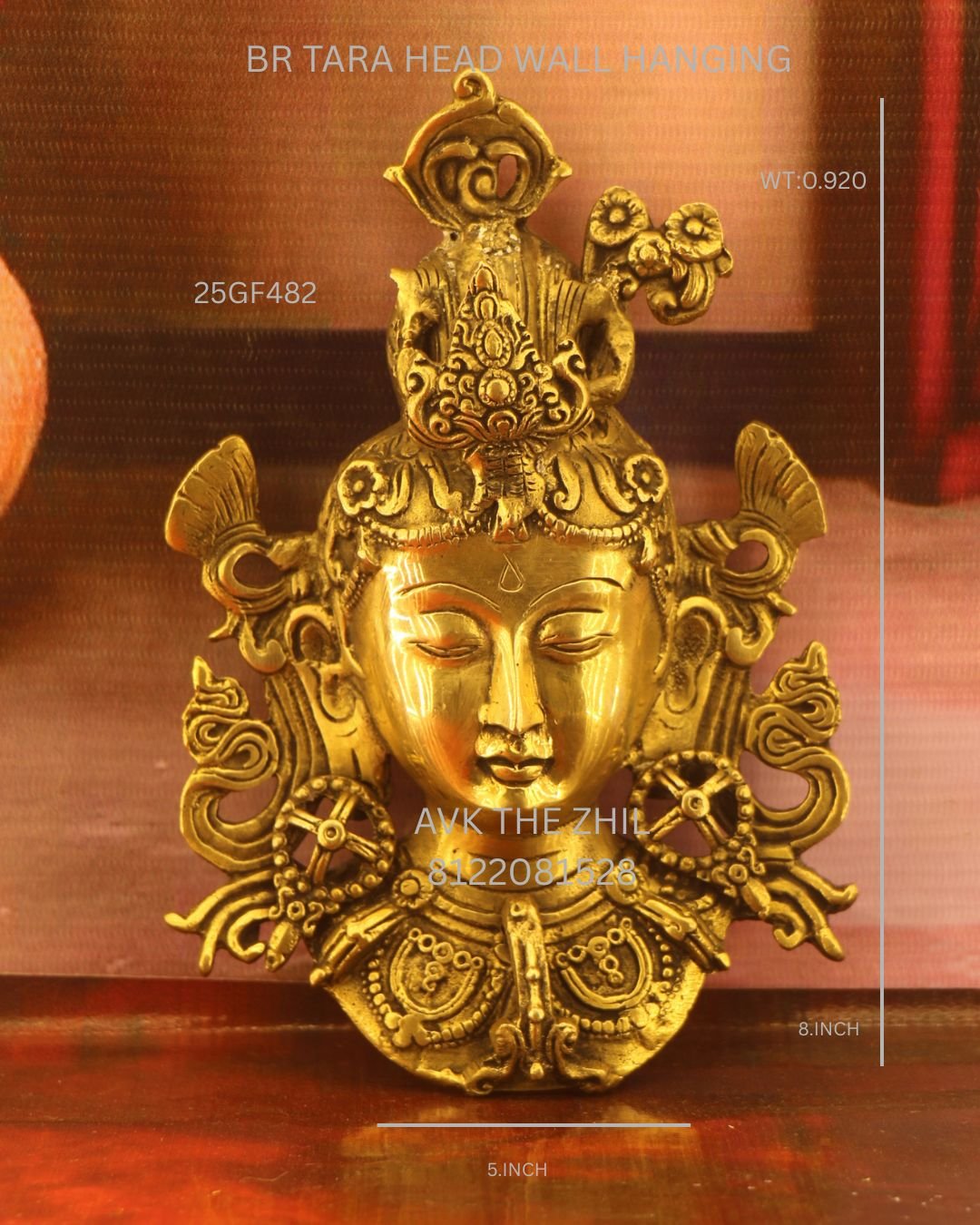 BR TARA FACE WALL HANGING