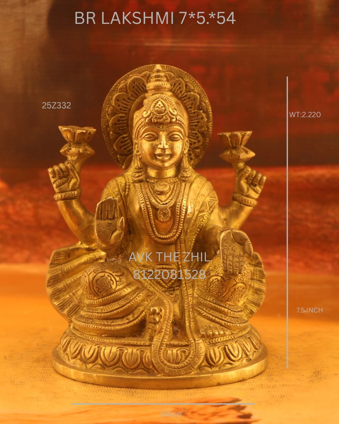 BR LAKSHMI 7*5.5*4