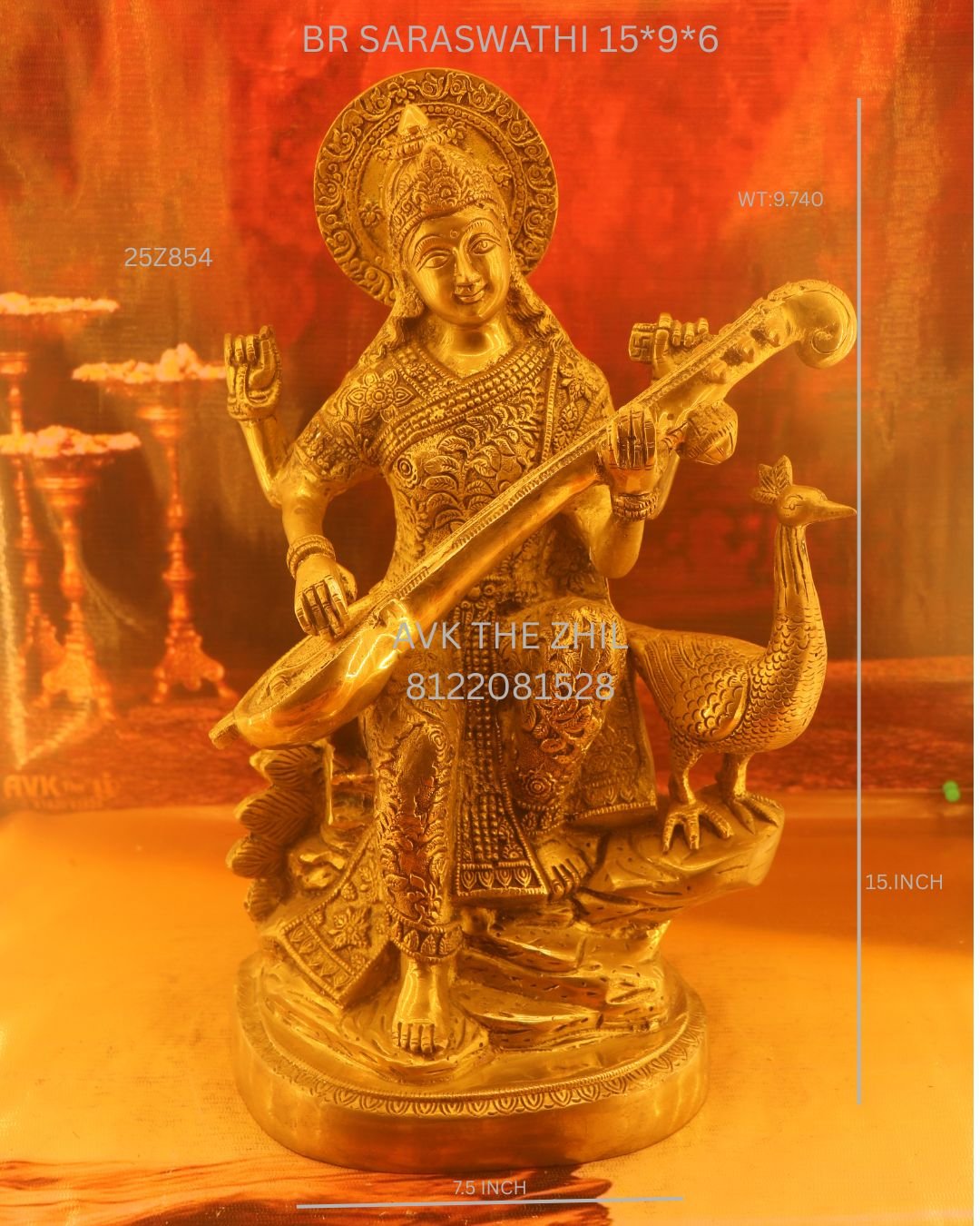 BR SARASWATHI 15*9*6