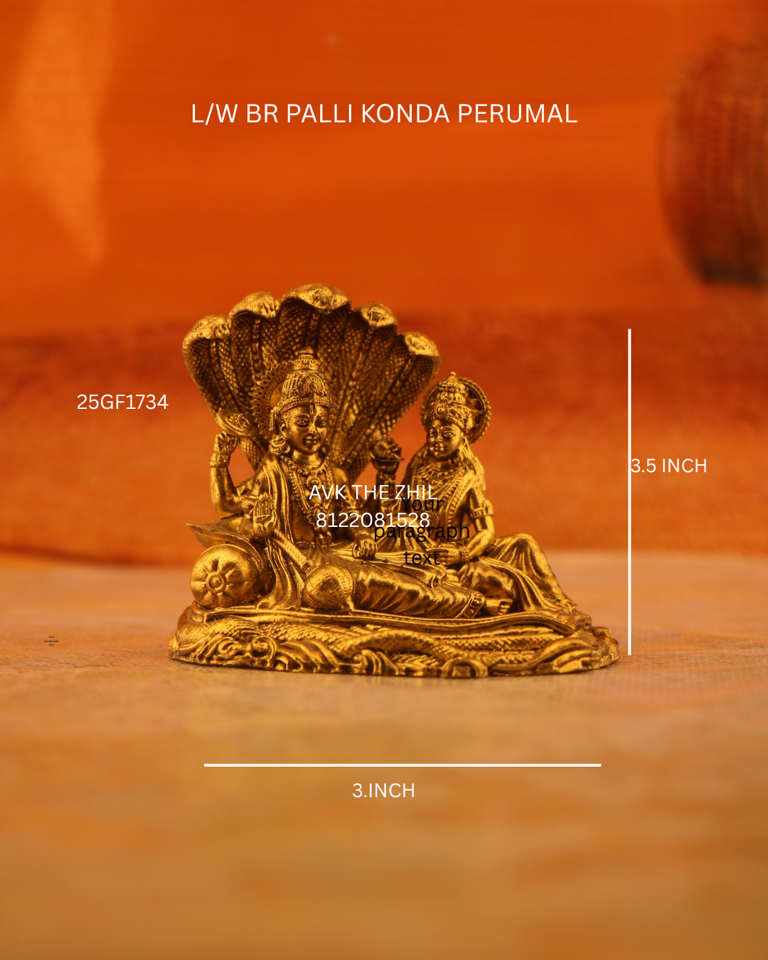L/W BR PALLI KONDA PERUMAL