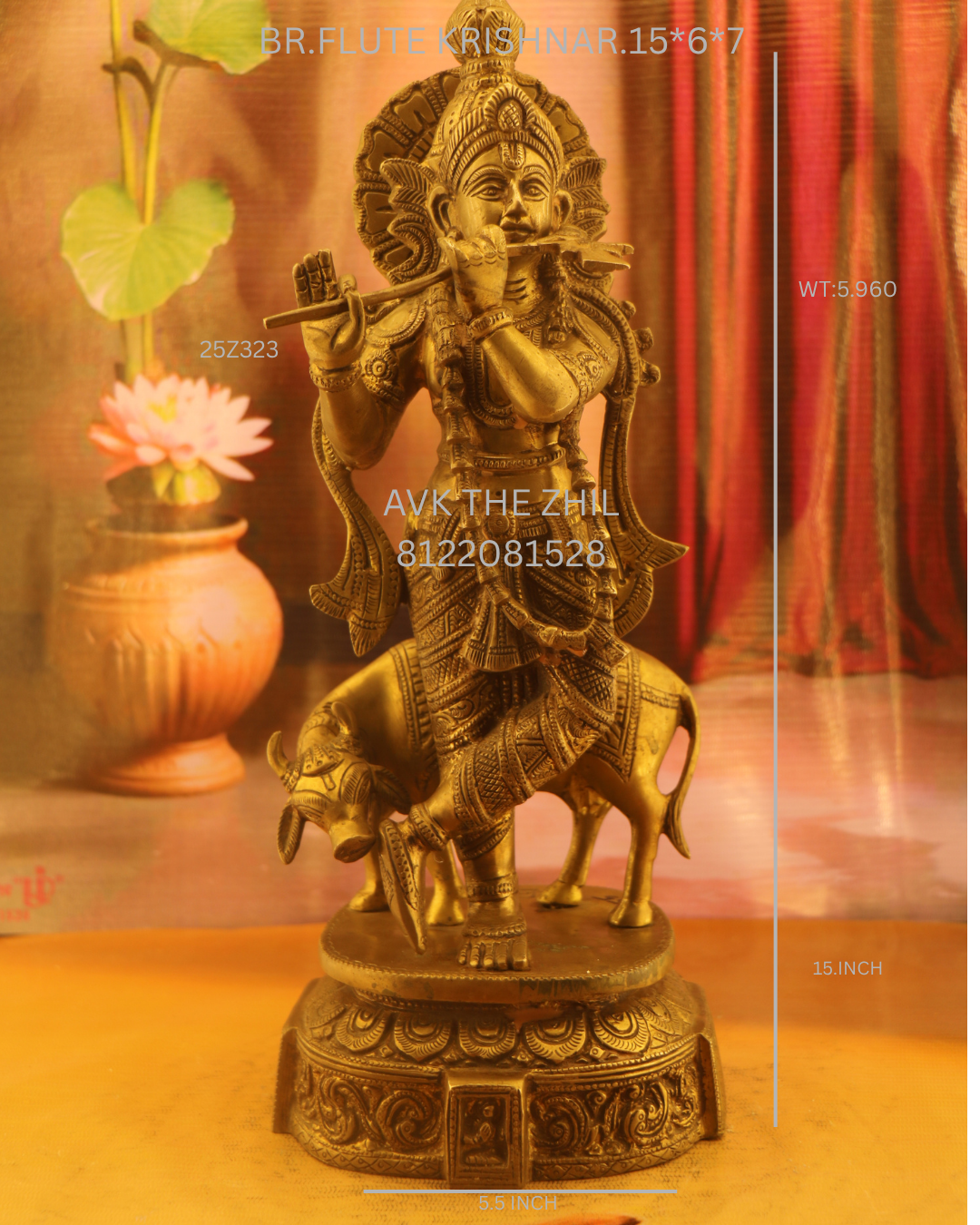 BR.FLUTE KRISHNAR .*15*6*7