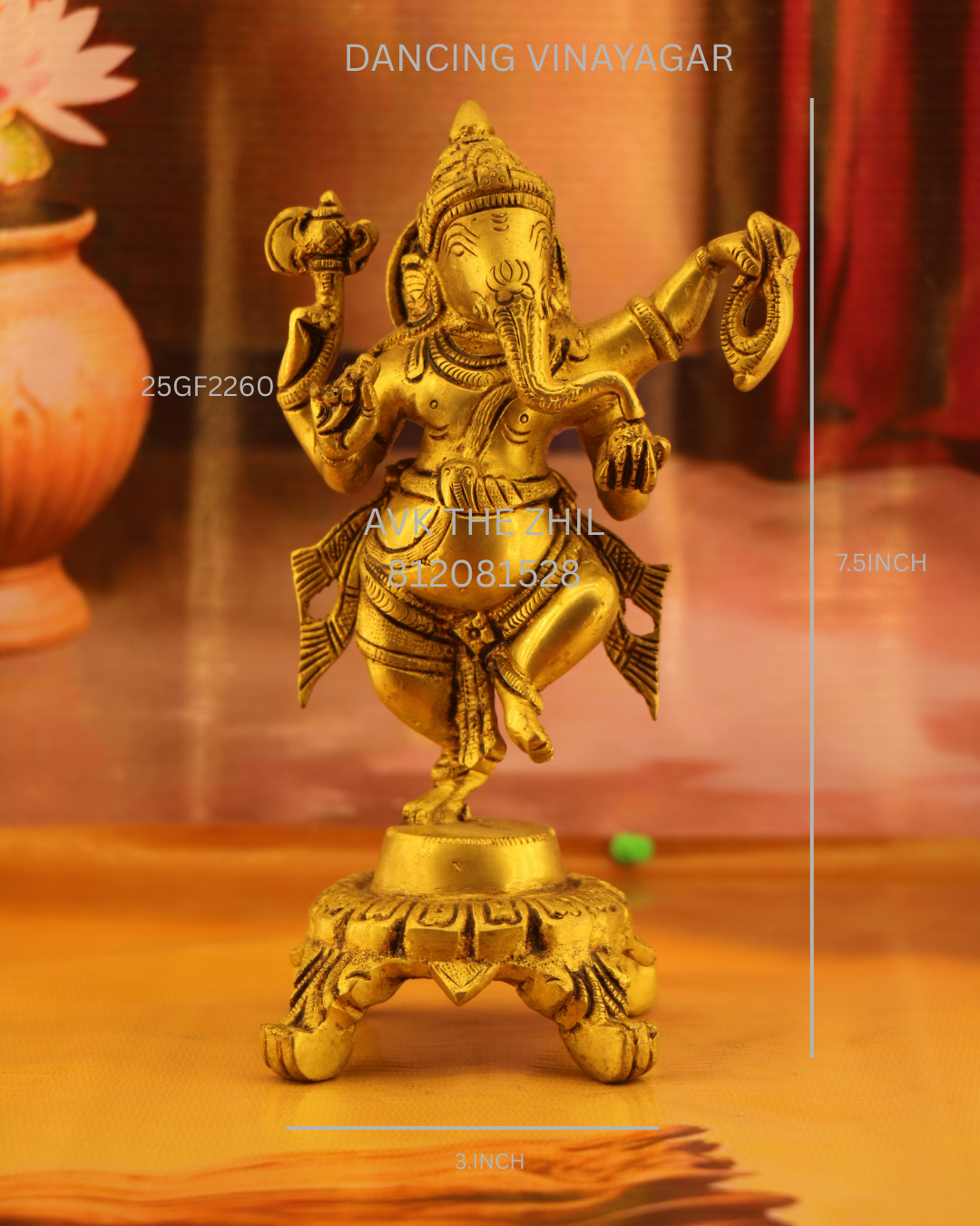 BR.DANCING VINAYAGAR