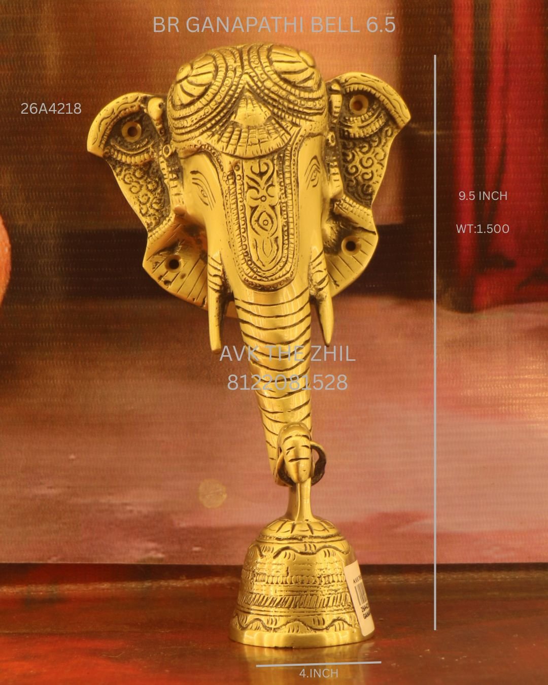 BR GANAPATHI WALL HANGING
